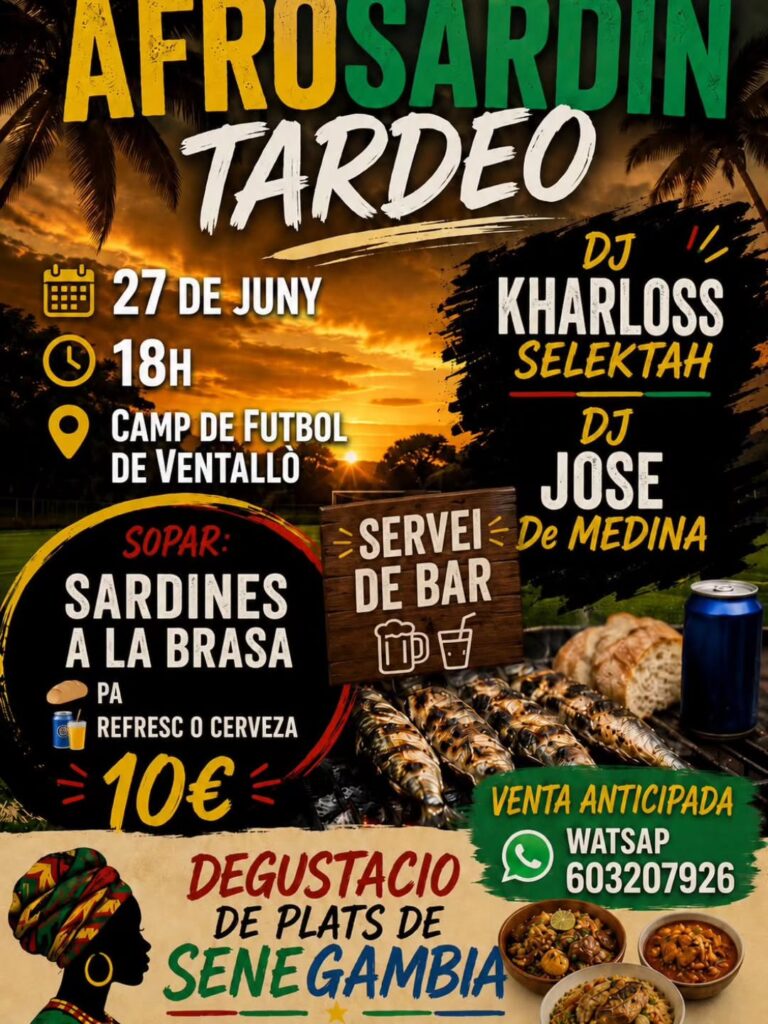 Vespreig afro 27 de juny 2026